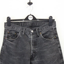 Load image into Gallery viewer, Womens LEVIS 501 Jeans Grey Charcoal | W30 L34

