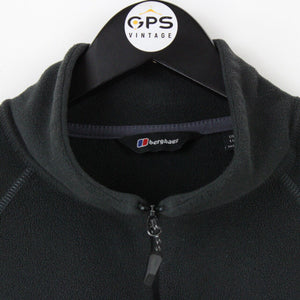 BERGHAUS 1/4 Zip Fleece Black | XL – GPS Vintage BERGHAUS 1/4 Zip Fleece Black | XL – GPS Vintage