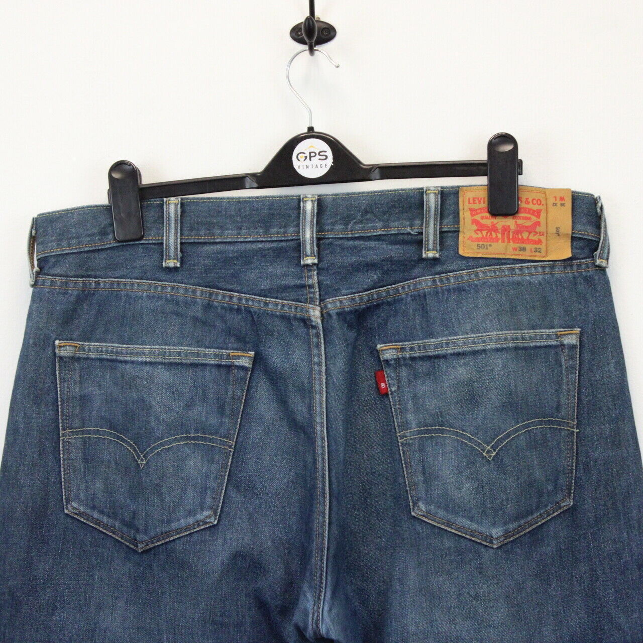 LEVIS 501 Jeans Mid Blue | W38 L32