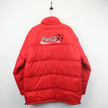 Load image into Gallery viewer, COCA COLA 90s Puffer Jacket Red  | XL
