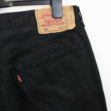 Load image into Gallery viewer, LEVIS 501 Jeans Black | W38 L30

