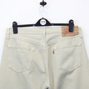 LEVIS 501 Jeans Beige | W36 L34