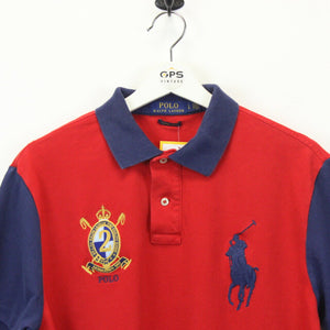 RALPH LAUREN Polo Shirt Red | Large