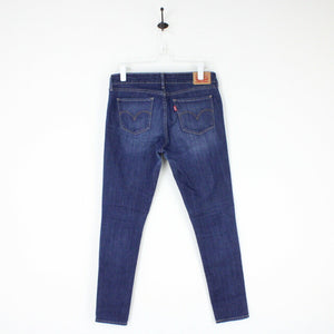 Womens LEVIS 711 Jeans Dark Blue | W29 L30