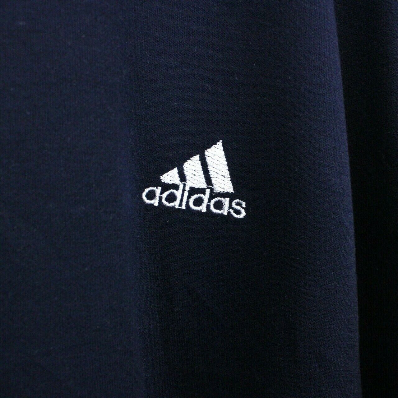 ADIDAS 00s Sweatshirt Navy Blue | XL