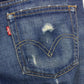 Womens LEVIS 501 Jeans Dark Blue | W32 L32