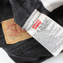Load image into Gallery viewer, LEVIS 501 Jeans Black Charcoal | W32 L32
