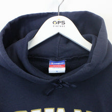 Load image into Gallery viewer, CHAMPION 90s Hoodie Navy Blue | Small
