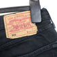 Womens LEVIS 501 Shorts Black | W30