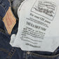 Mens LEVIS 758 Jeans Dark Blue | W38 L34