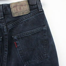 Load image into Gallery viewer, Womens LEVIS 501 Jeans Black | W26 L30
