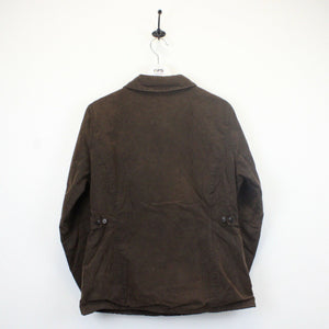 Womens BARBOUR Utility Waxed Jacket Brown | Medium