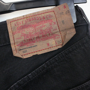 Womens LEVIS 501 Jeans Black | W26 L30