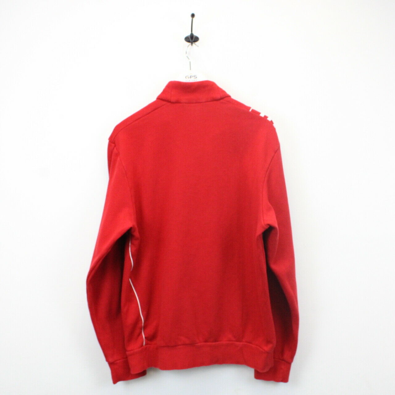 ADIDAS 00s 1/4 Zip Sweatshirt Red | Large