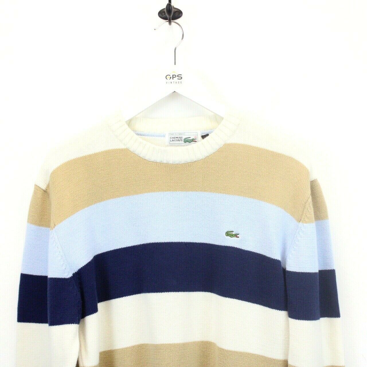 CHEMISE LACOSTE Knit Sweatshirt Multicolour | Small