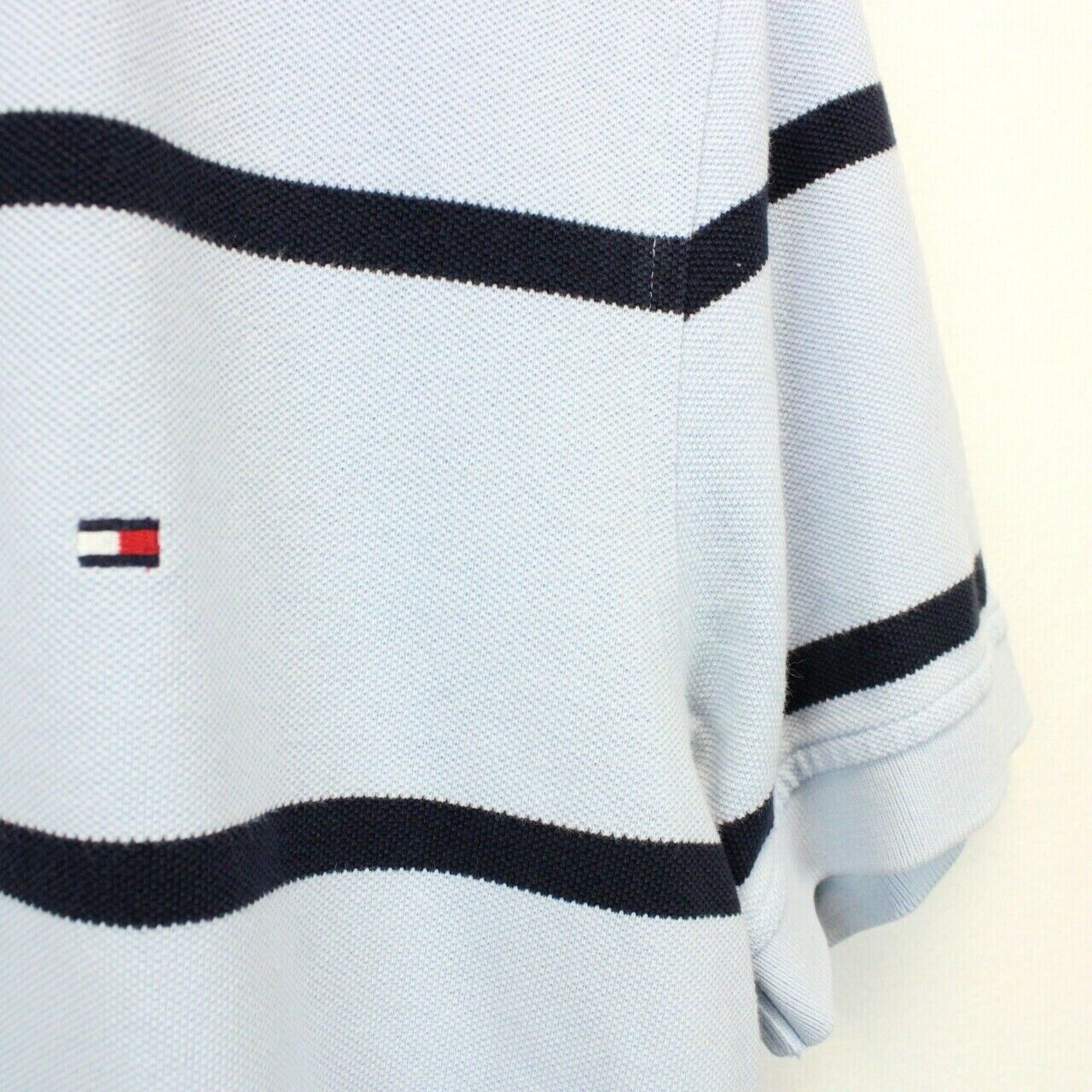 TOMMY HILFIGER Polo Shirt Blue | Medium