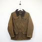 Womens BARBOUR Utility Waxed Jacket Brown | Small