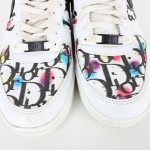 Womens NIKE AIR FORCE 1 DIOR Trainers White | UK 6