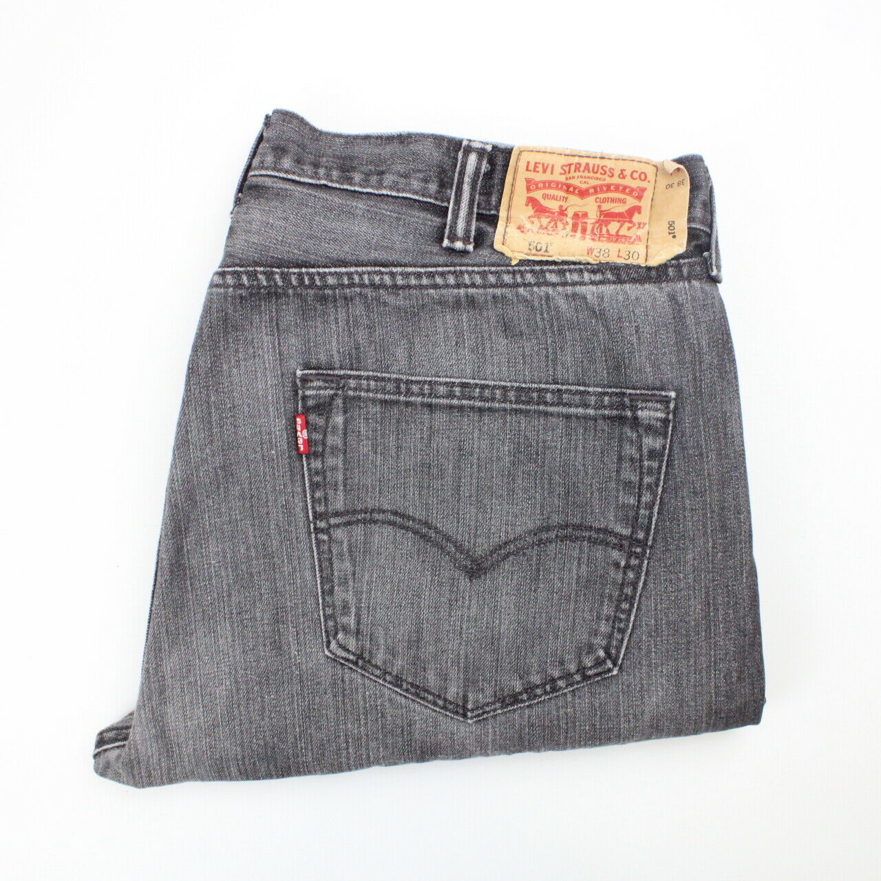 LEVIS 501 Jeans Grey Charcoal W40 L30 – GPS Vintage