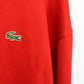 LACOSTE Knit Sweatshirt Red | Medium