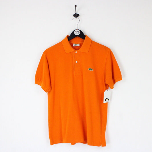 Mens LACOSTE Polo Shirt Orange | Small