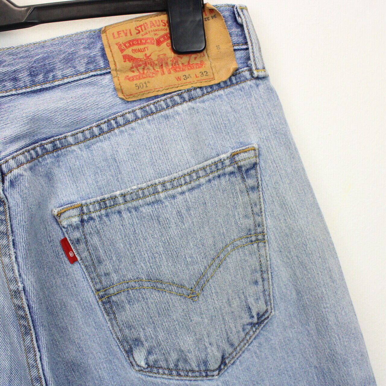 LEVIS 501 Jeans Light Blue | W34 L32