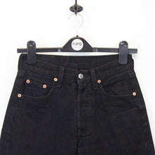 Load image into Gallery viewer, Womens LEVIS 501 Jeans Black | W26 L30
