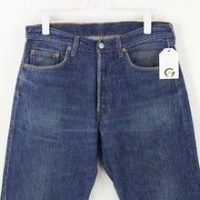 Load image into Gallery viewer, Mens LEVIS 501 Jeans Dark Blue | W33 L32
