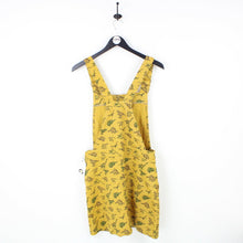 Load image into Gallery viewer, Womens Dinosaur Pinafore Dress Yellow | Medium
