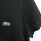 LACOSTE Polo Shirt Black | Small