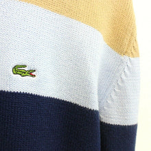 Load image into Gallery viewer, CHEMISE LACOSTE Knit Sweatshirt Multicolour | Small
