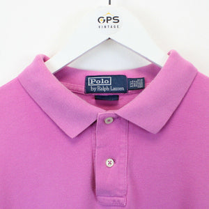 RALPH LAUREN Polo Shirt Pink | XXL