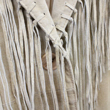 Load image into Gallery viewer, Womens 90s Suede Jacket Beige | Large

