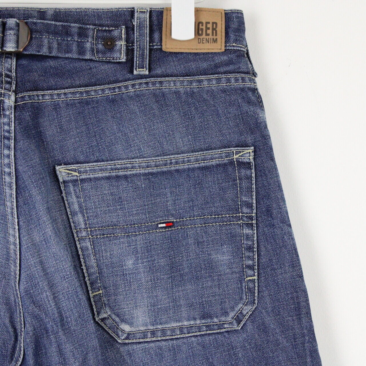 Mens TOMMY HILFIGER Brooklyn Jeans Mid Blue | W34 L32