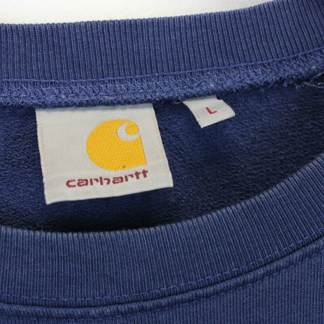 CARHARTT 00s Sweatshirt Blue | Large