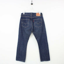 Load image into Gallery viewer, Mens LEVIS 501 Jeans Dark Blue | W33 L30
