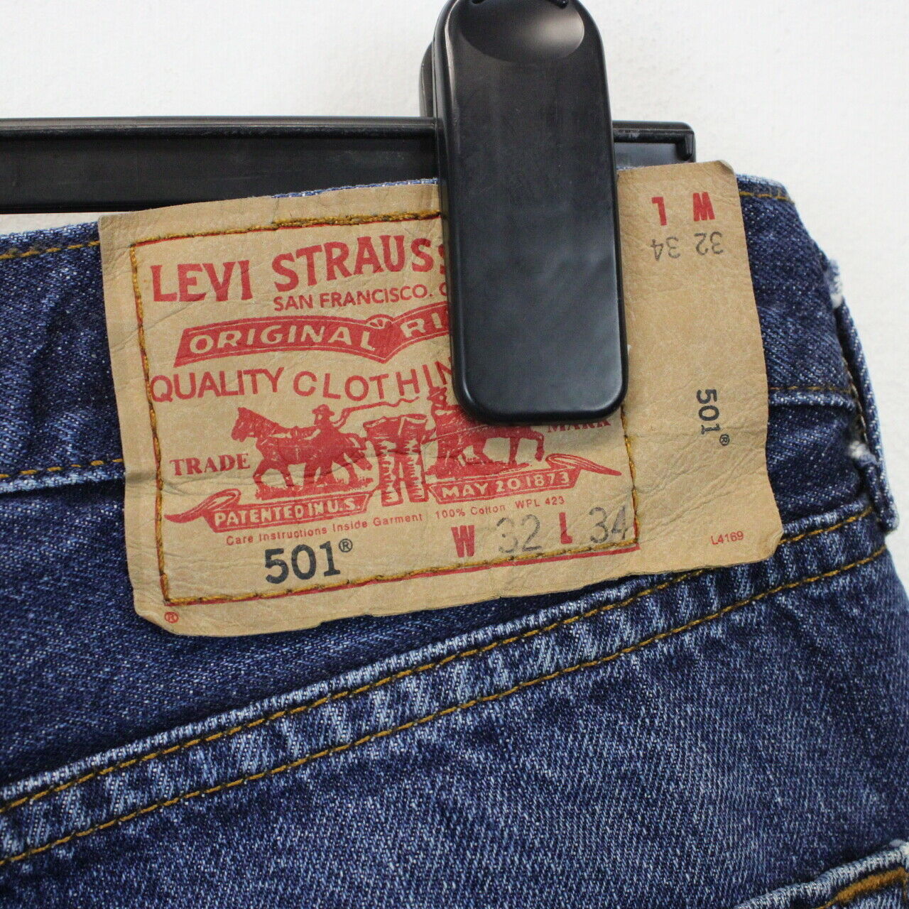 LEVIS 501 Jeans Mid Blue | W32 L34