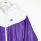 Womens NIKE Track Top Jacket Purple | XS