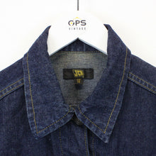 Load image into Gallery viewer, Womens Denim Jacket Dark Blue | Small
