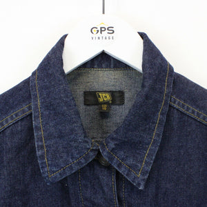 Womens Denim Jacket Dark Blue | Small