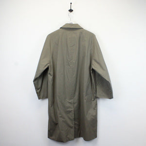 BURBERRYS 90s Trench Coat Green | Medium