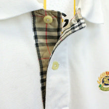 Load image into Gallery viewer, BURBERRYS 90s Polo Shirt White | Medium
