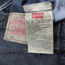 Load image into Gallery viewer, LEVIS 501 Jeans Black | W36 L30
