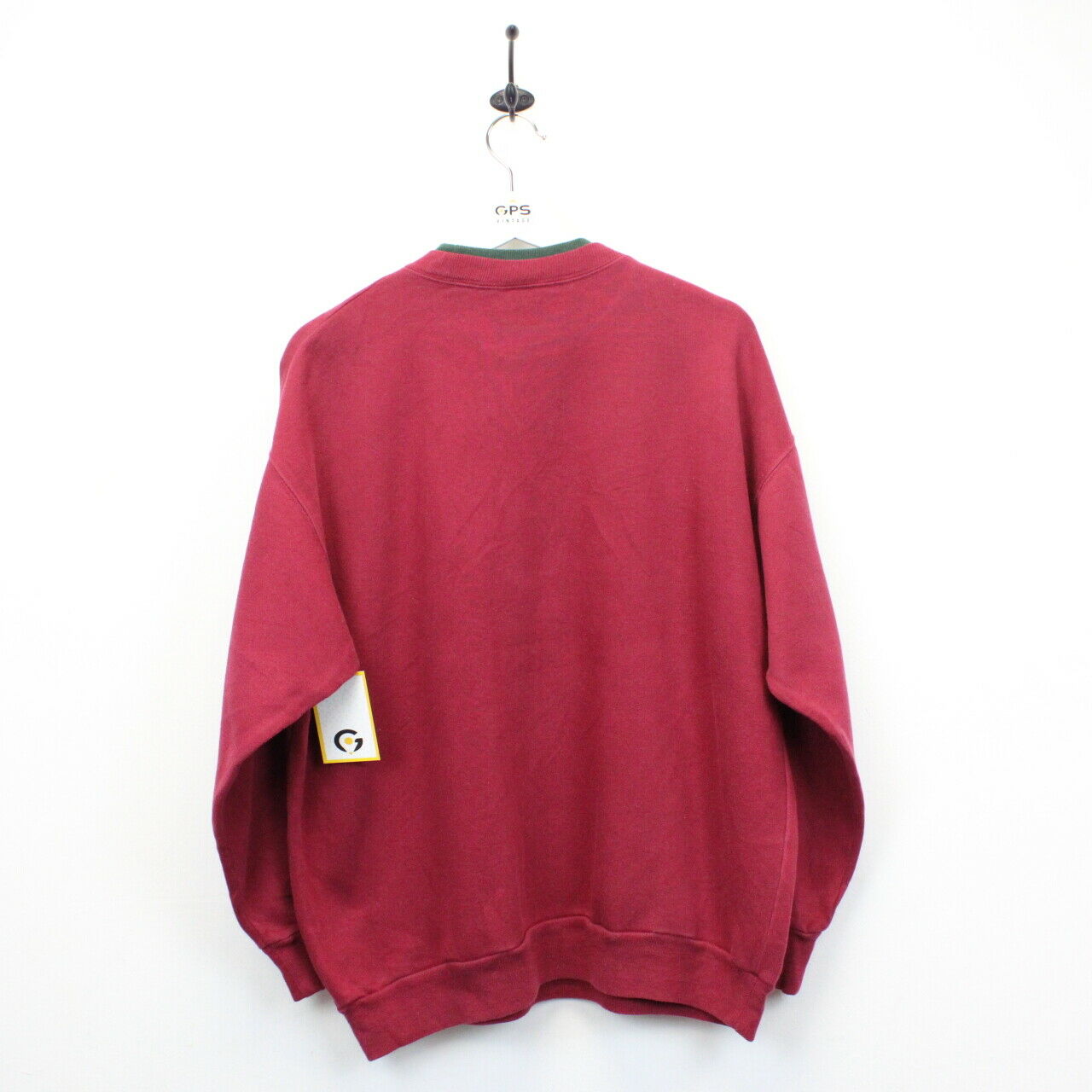90s Christmas Sweatshirt Red | Large