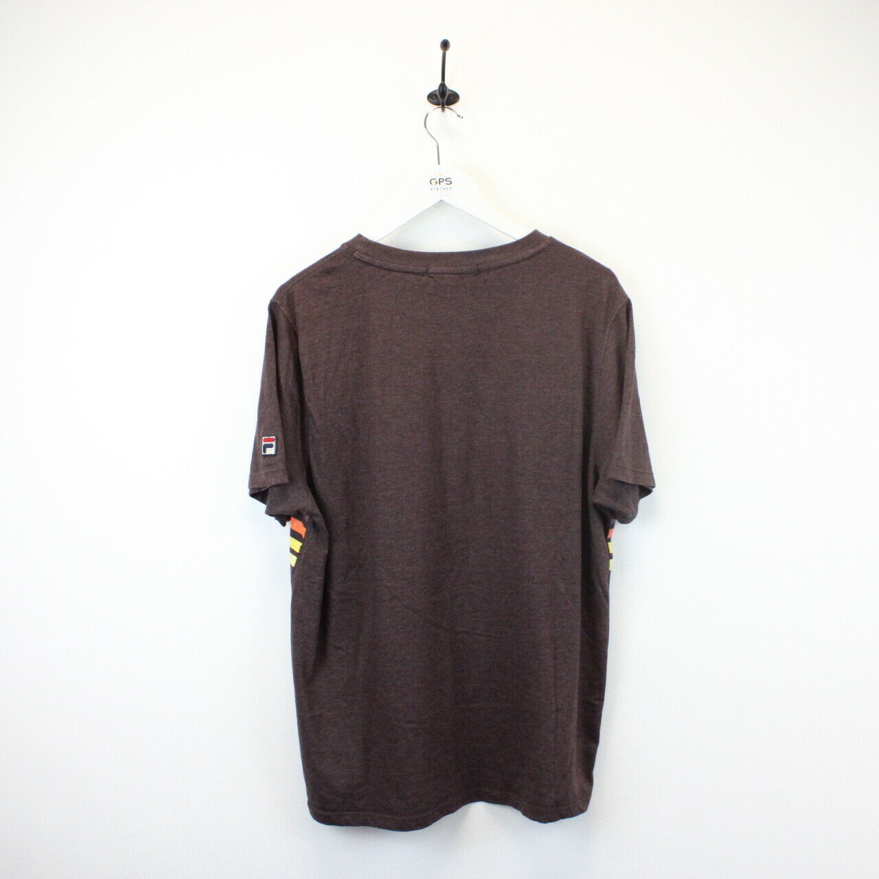 FILA T-Shirt Brown | Large