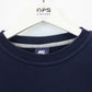 NIKE 00s Sweatshirt Navy Blue | Large