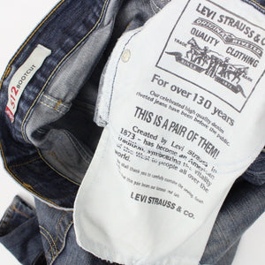 Mens LEVIS 512 Jeans Dark Blue | W34 L32