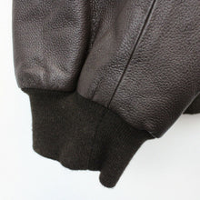 Load image into Gallery viewer, HI BUXTER Leather Aviator Jacket Brown | Large
