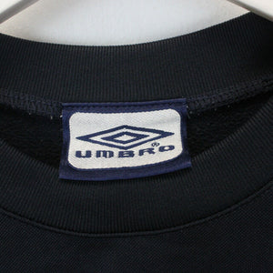 UMBRO 00s Sweatshirt Navy Blue | Medium