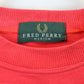 FRED PERRY 90s Sweatshirt Red | Medium